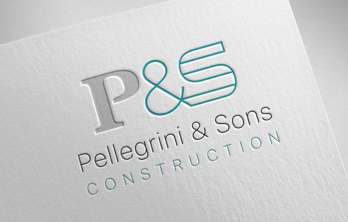 Diseño de Logo por Daniel Caso Design para Pellegrini Construction Co. | Diseño #27678577