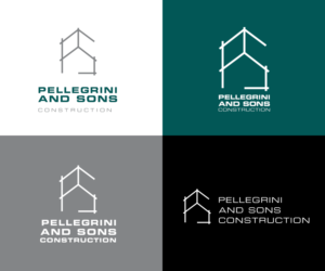 Design de Logo par Andrés Sebastián pour Pellegrini Construction Co. | Design : #27673998