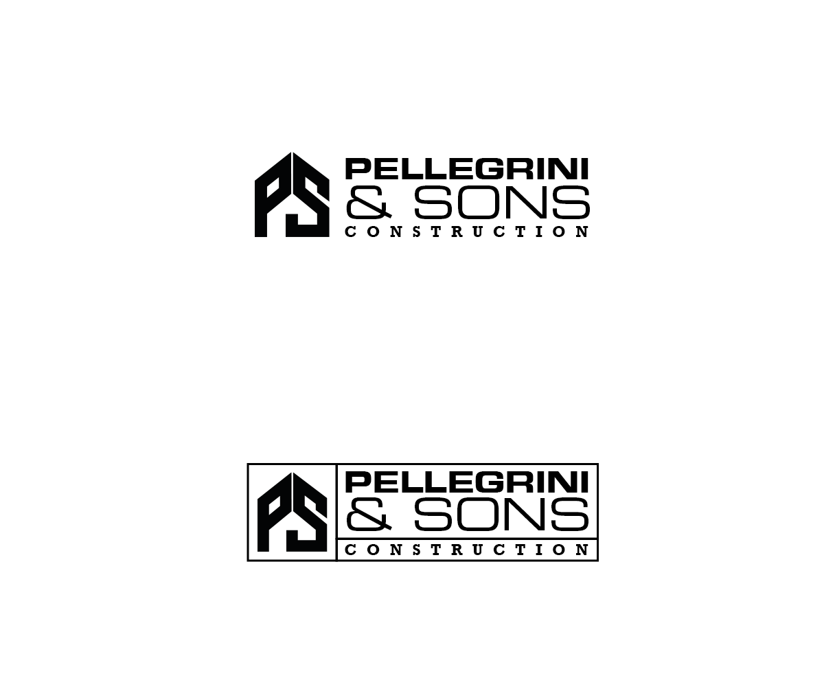 Diseño de Logo por Andrés Sebastián para Pellegrini Construction Co. | Diseño #27677297