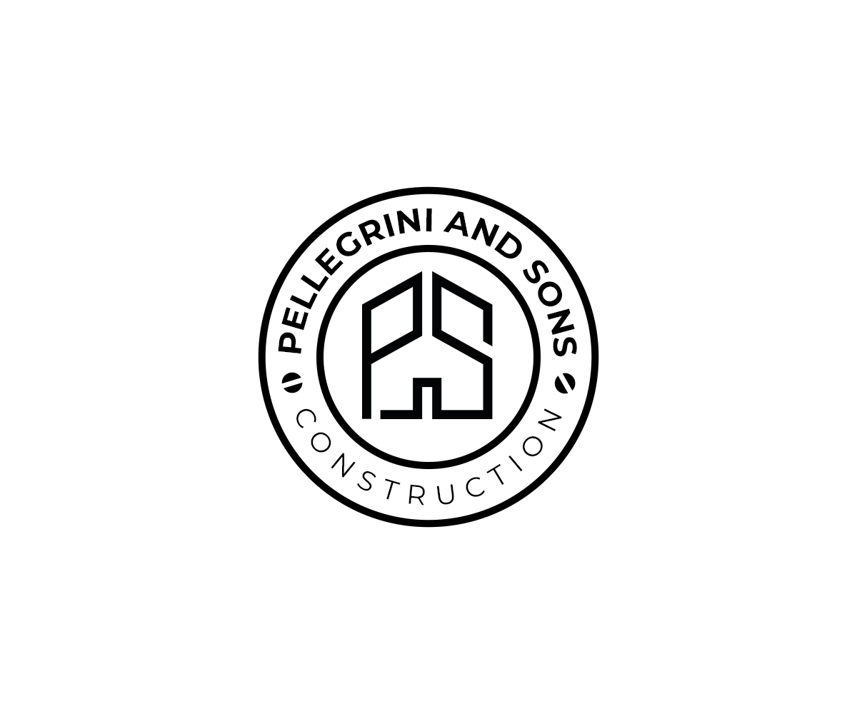 Diseño de Logo por Andrés Sebastián para Pellegrini Construction Co. | Diseño #27686230