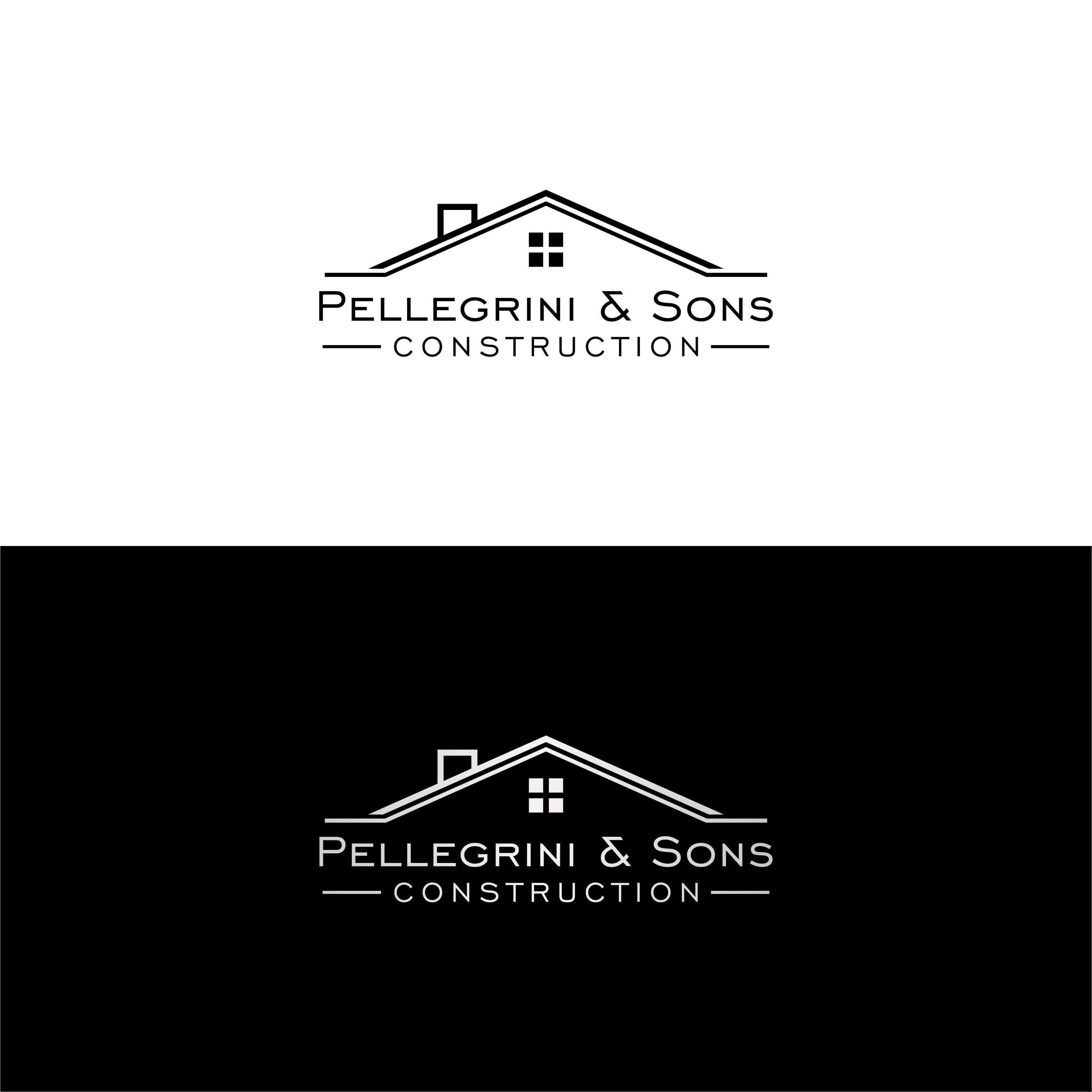 Diseño de Logo por HARIQ para Pellegrini Construction Co. | Diseño #27666060