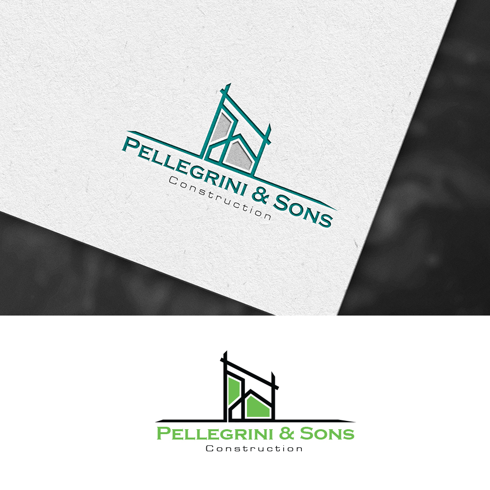 Diseño de Logo por n214008 para Pellegrini Construction Co. | Diseño #27666489