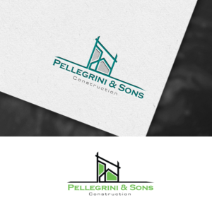 Diseño de Logo por n214008 para Pellegrini Construction Co. | Diseño: #27666489