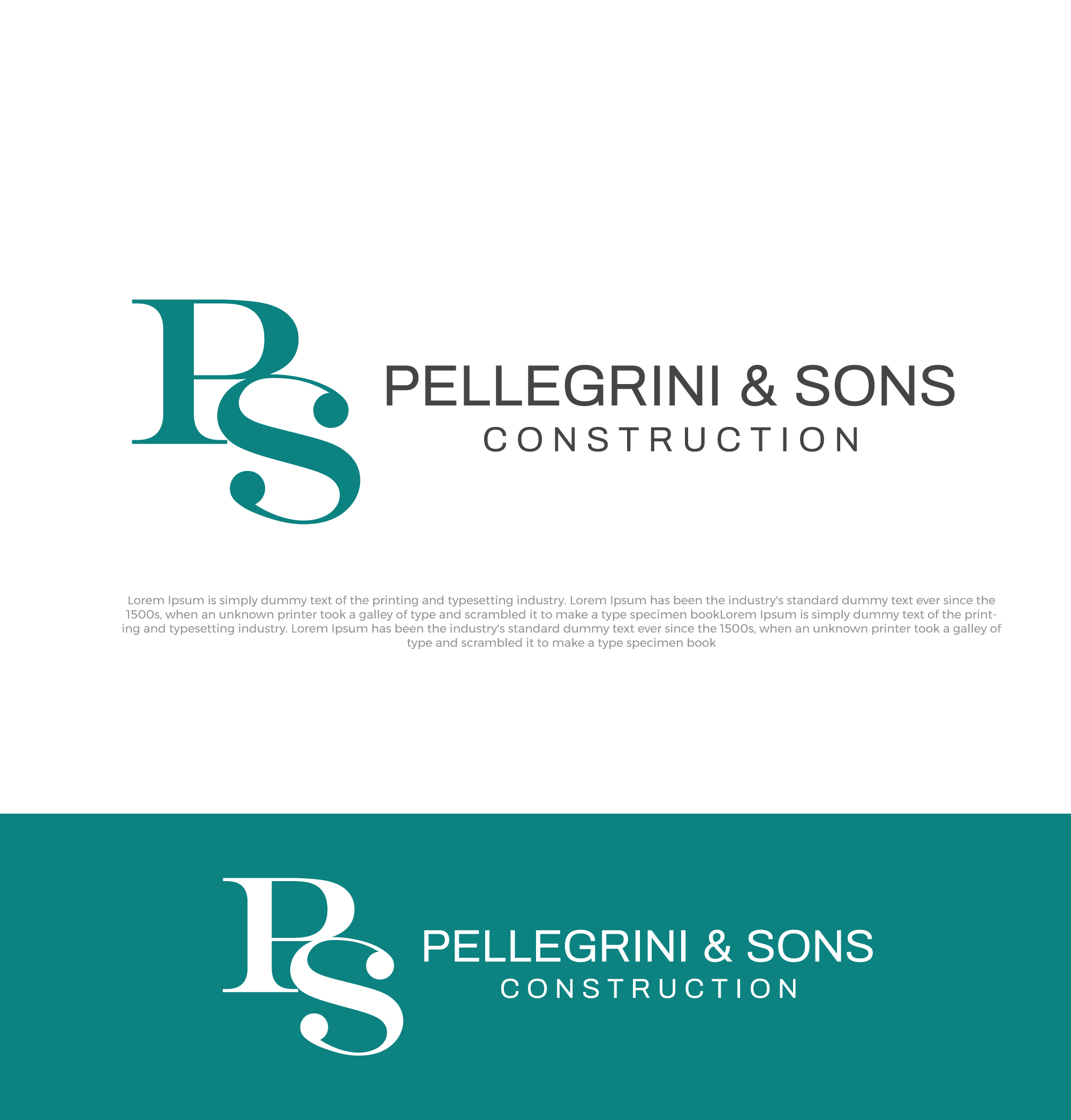 Diseño de Logo por Paras Bali para Pellegrini Construction Co. | Diseño #27704915