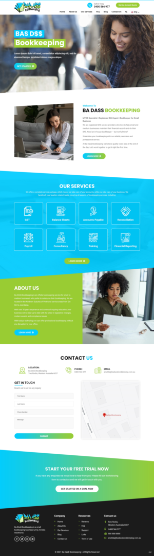 Web Design by pb for this project | Design #27675664
