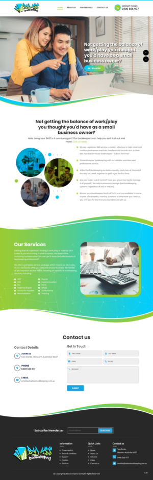 Web Design by pb for this project | Design: #27675665