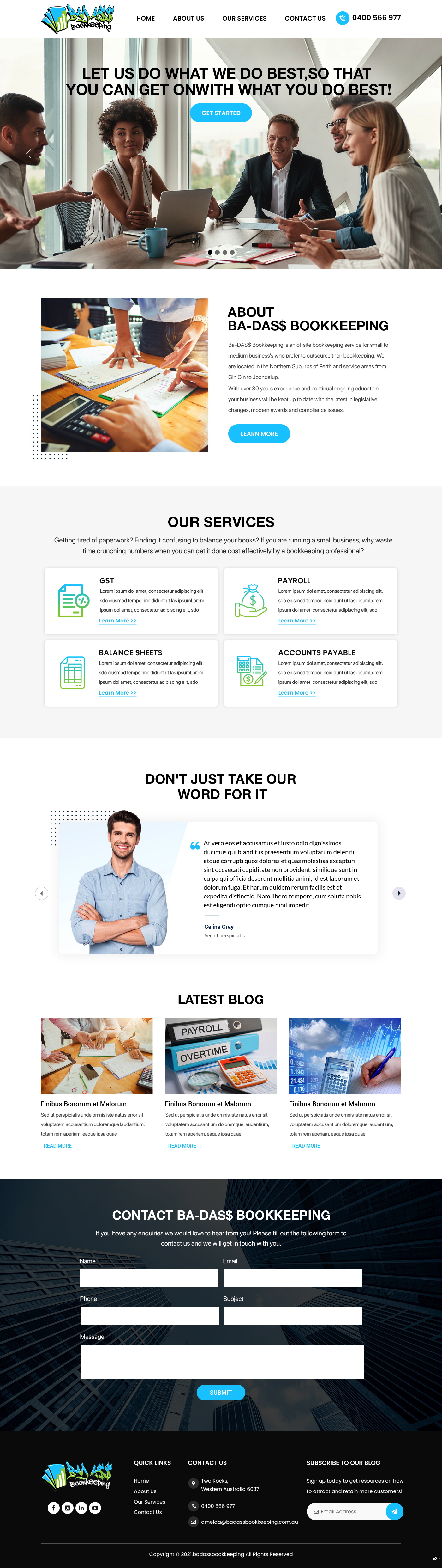 Web Design by pb for this project | Design #27675668
