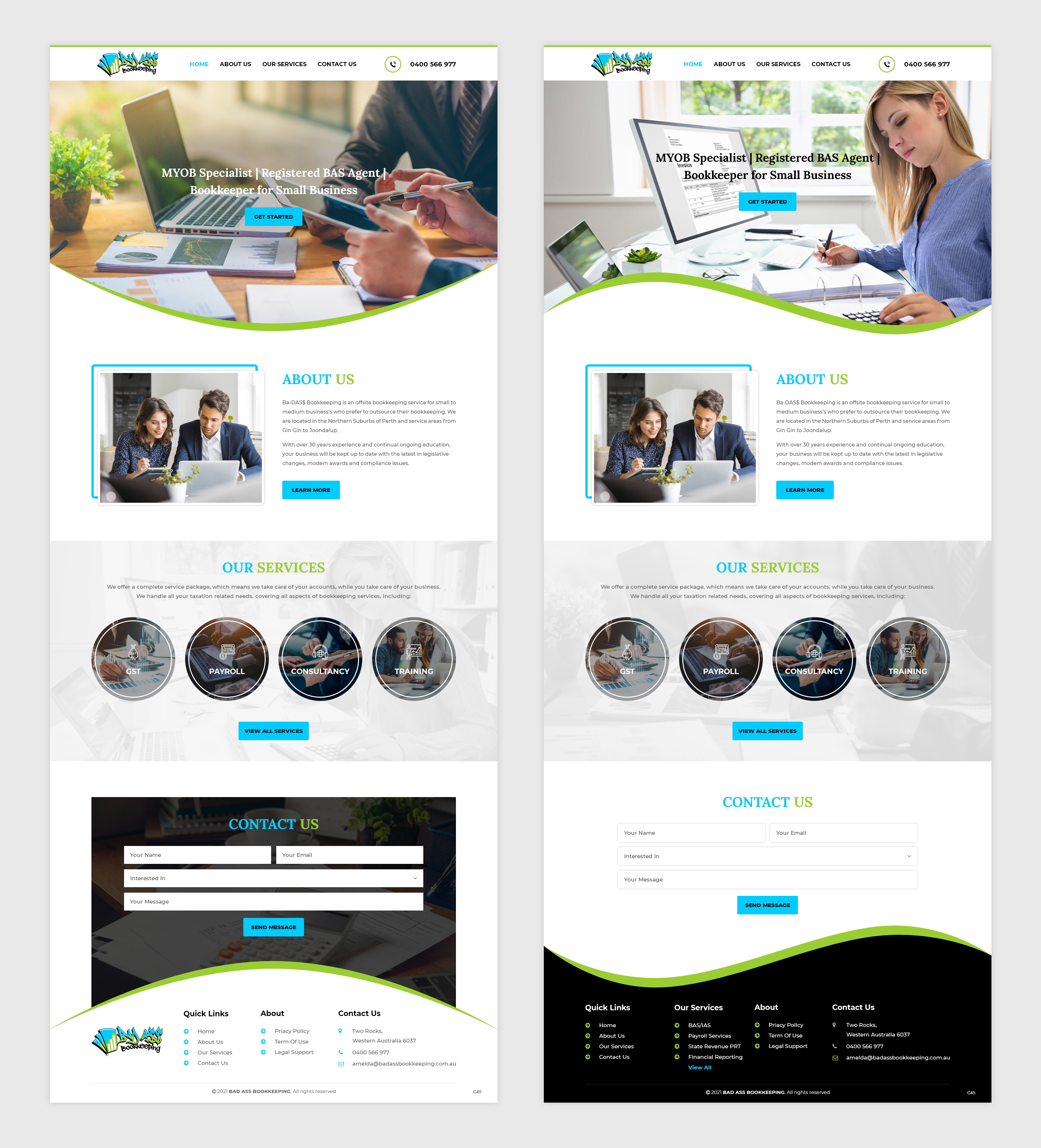 Web Design by pb for this project | Design #27675674