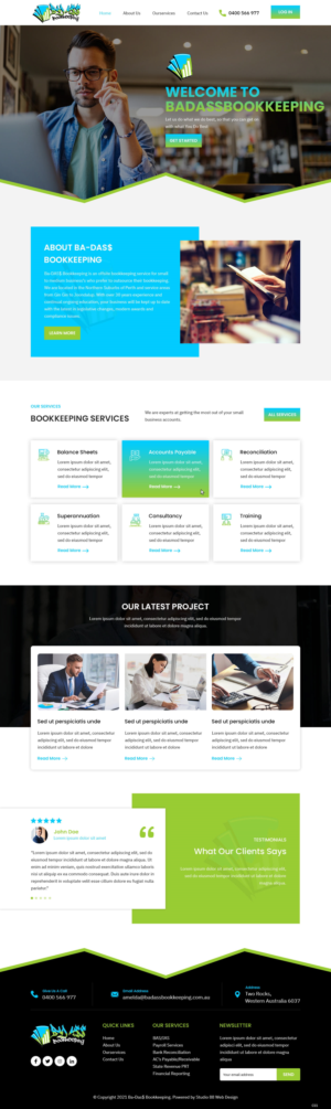 Web Design by pb for this project | Design: #27675677