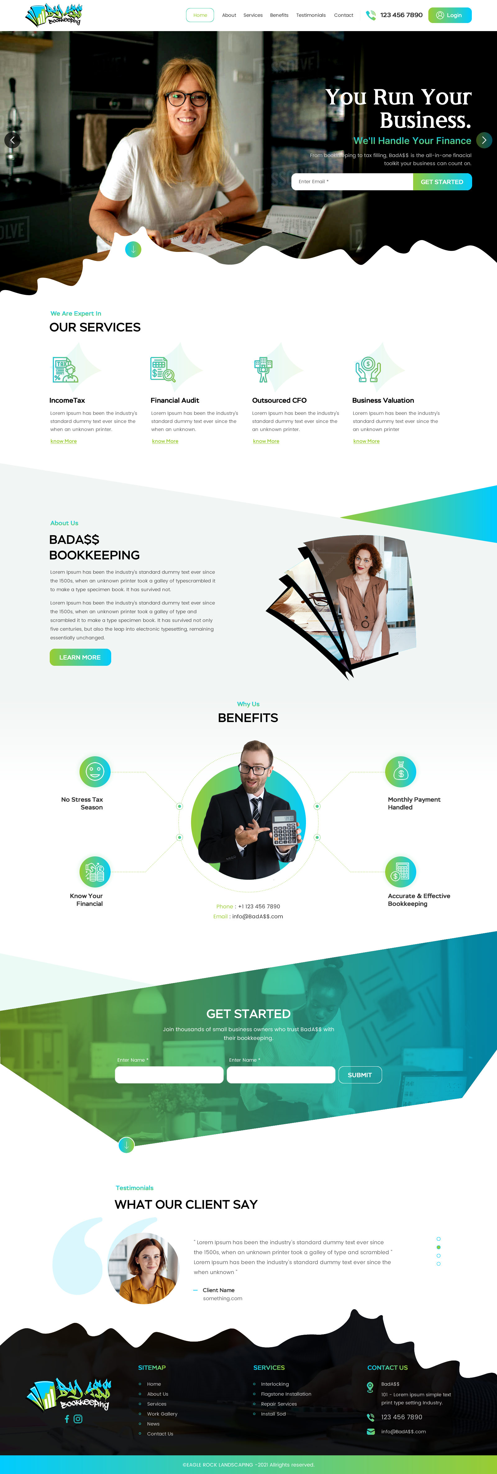 Web Design by rightway for this project | Design #27675783