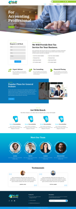 Web Design by sai.designer87 for this project | Design #27674282