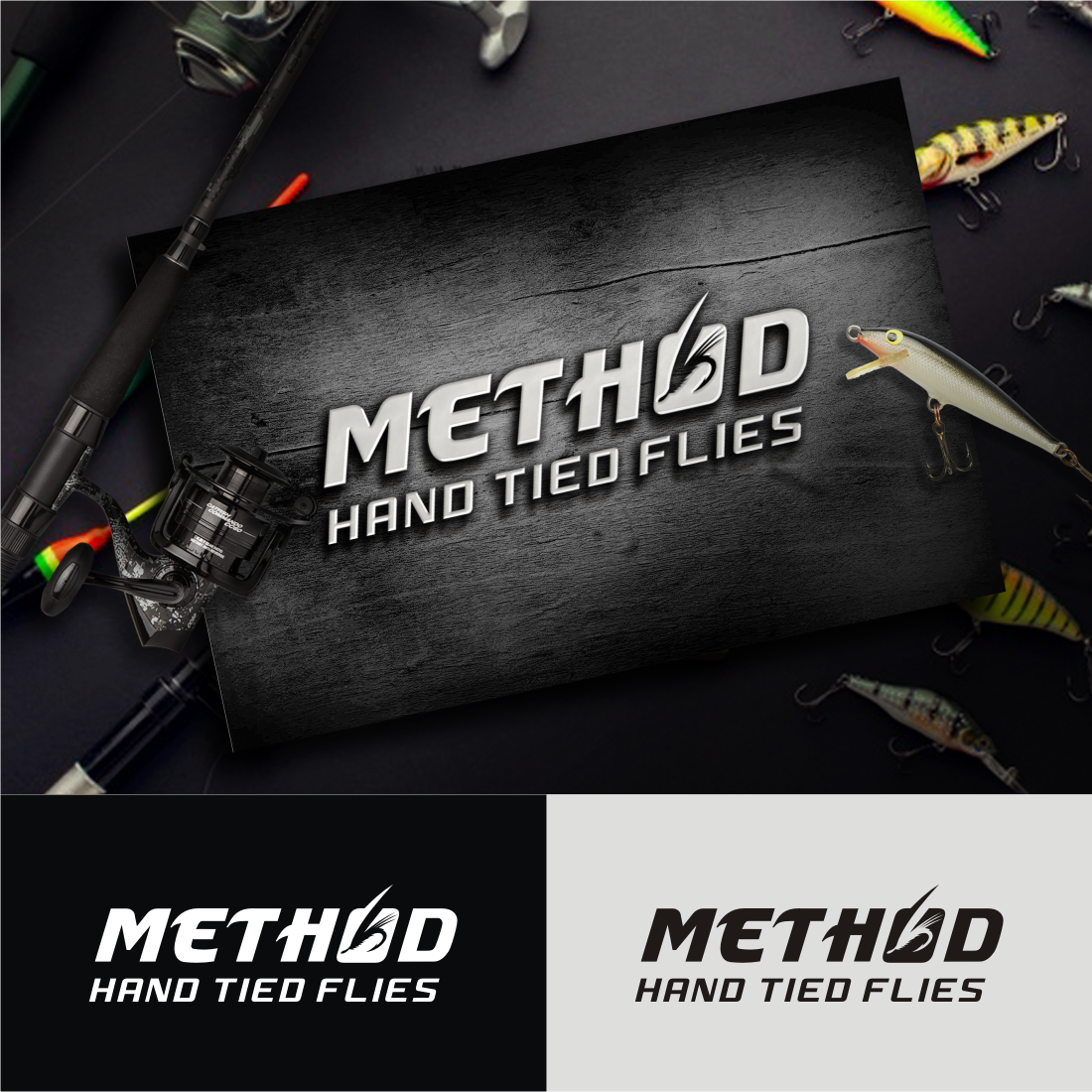 Logo Design by Donan Rockezz for Method Flies | Design #27677231