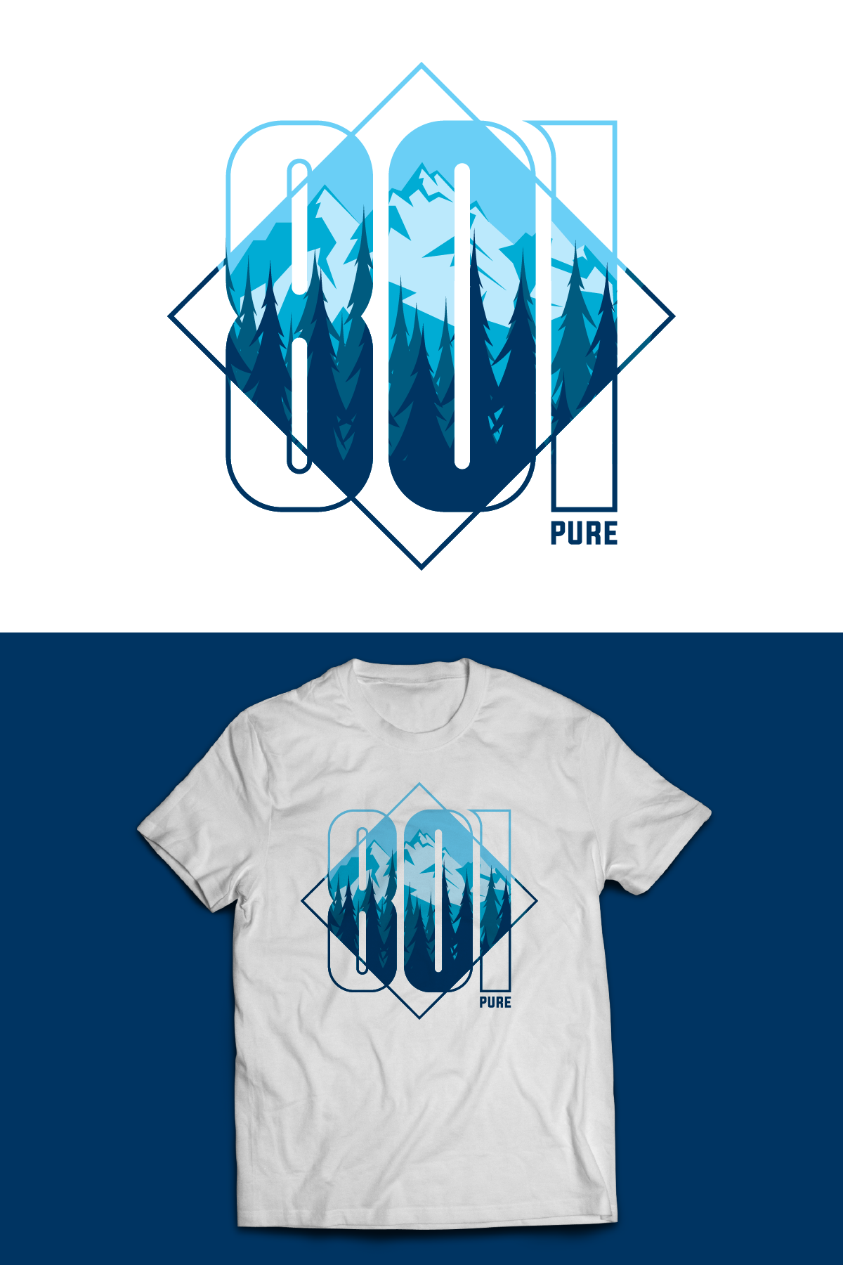 T-shirt Design by mithunpopey for Pure Apparel | Design #27672980