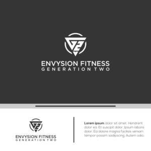 Logo Design by jinbai for Envysion Fitness | Design: #27668079