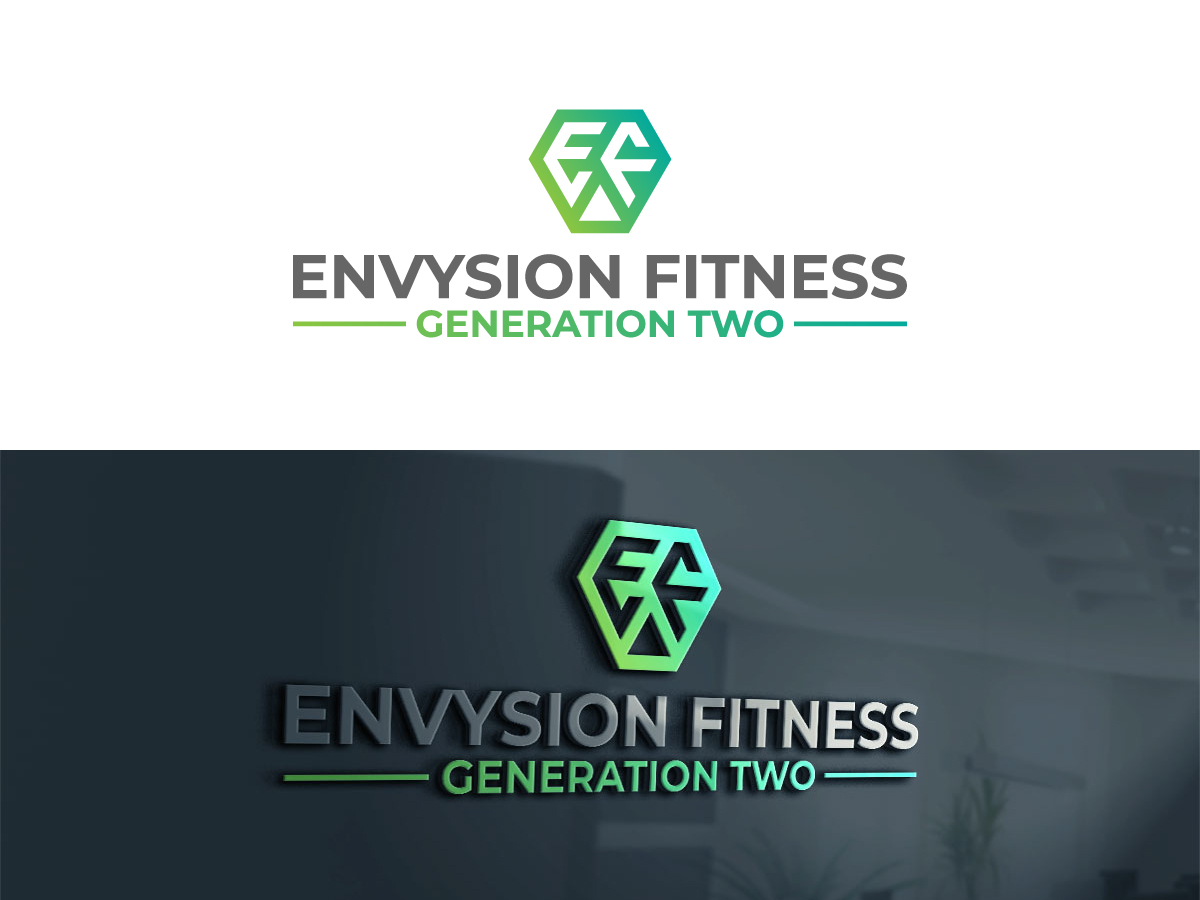 Logo Design by 439 Creations for Envysion Fitness | Design #27671027