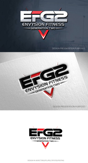 Logo Design by zebronicgraphic for Envysion Fitness | Design: #27669129