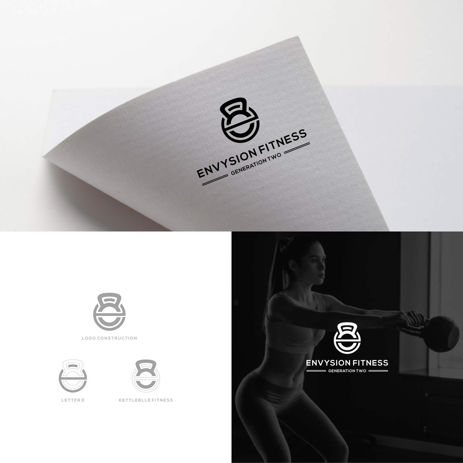 Logo Design by Nur Romi for Envysion Fitness | Design #27670249