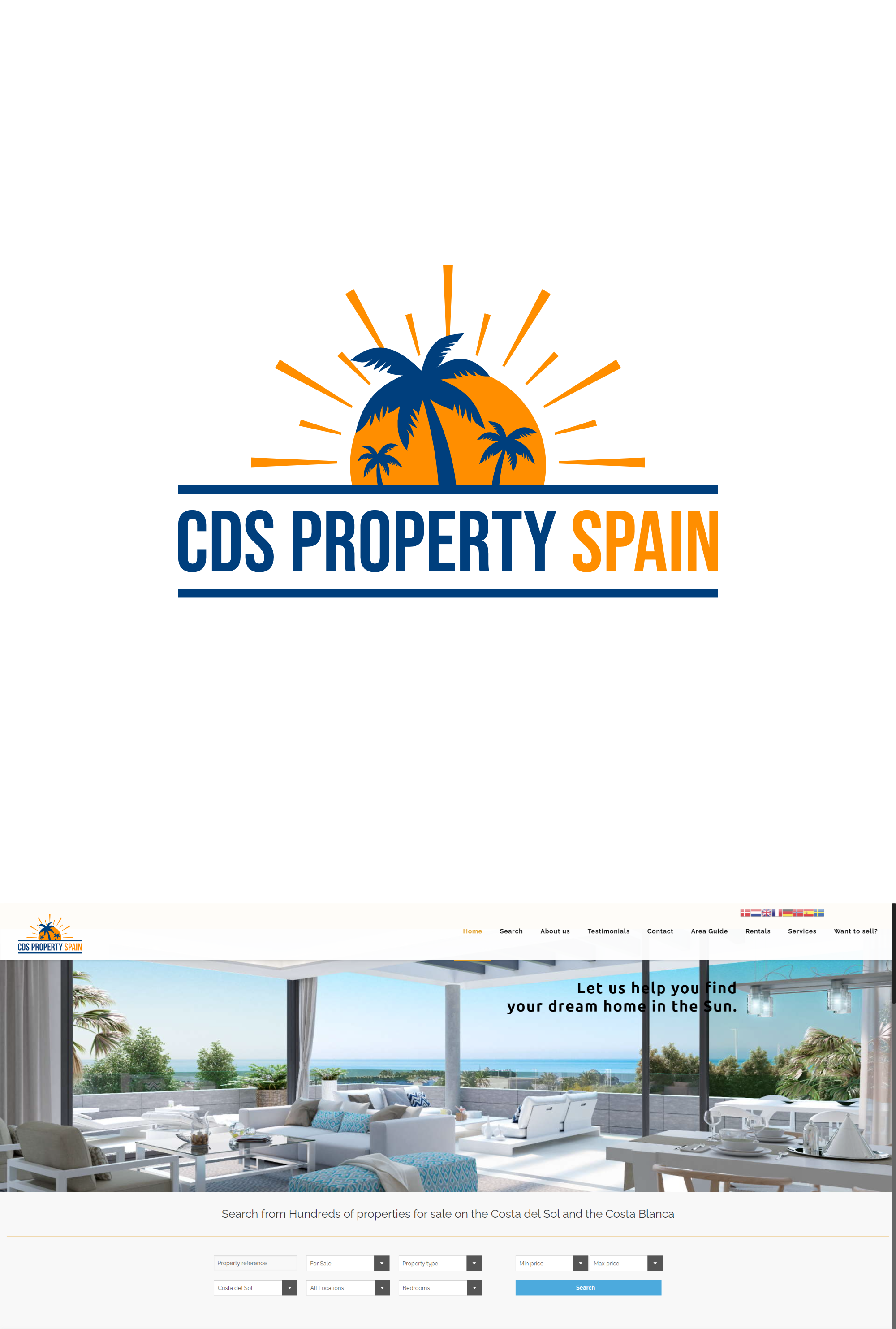 Logo Design by EspadaDesign for CDS Property Spain | Design #27673947