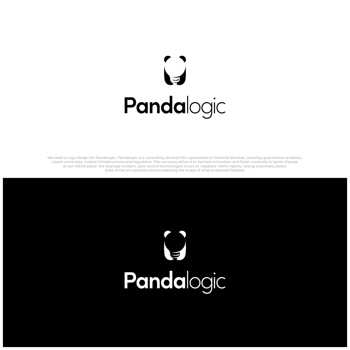 Logo Design by dan-D-dan for Pandalogic | Design #27678794