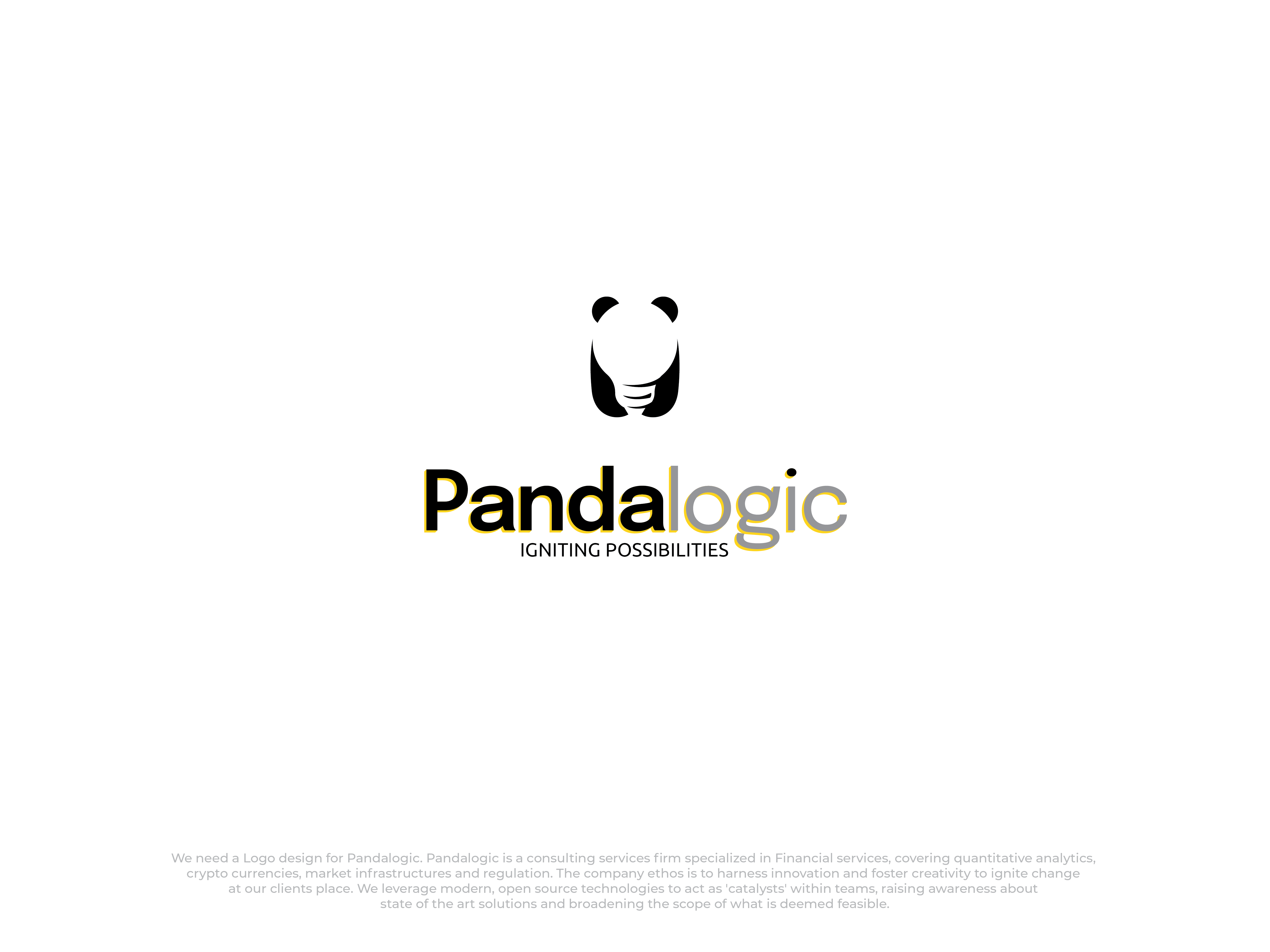 Logo-Design von dan-D-dan für Pandalogic | Design #27696430