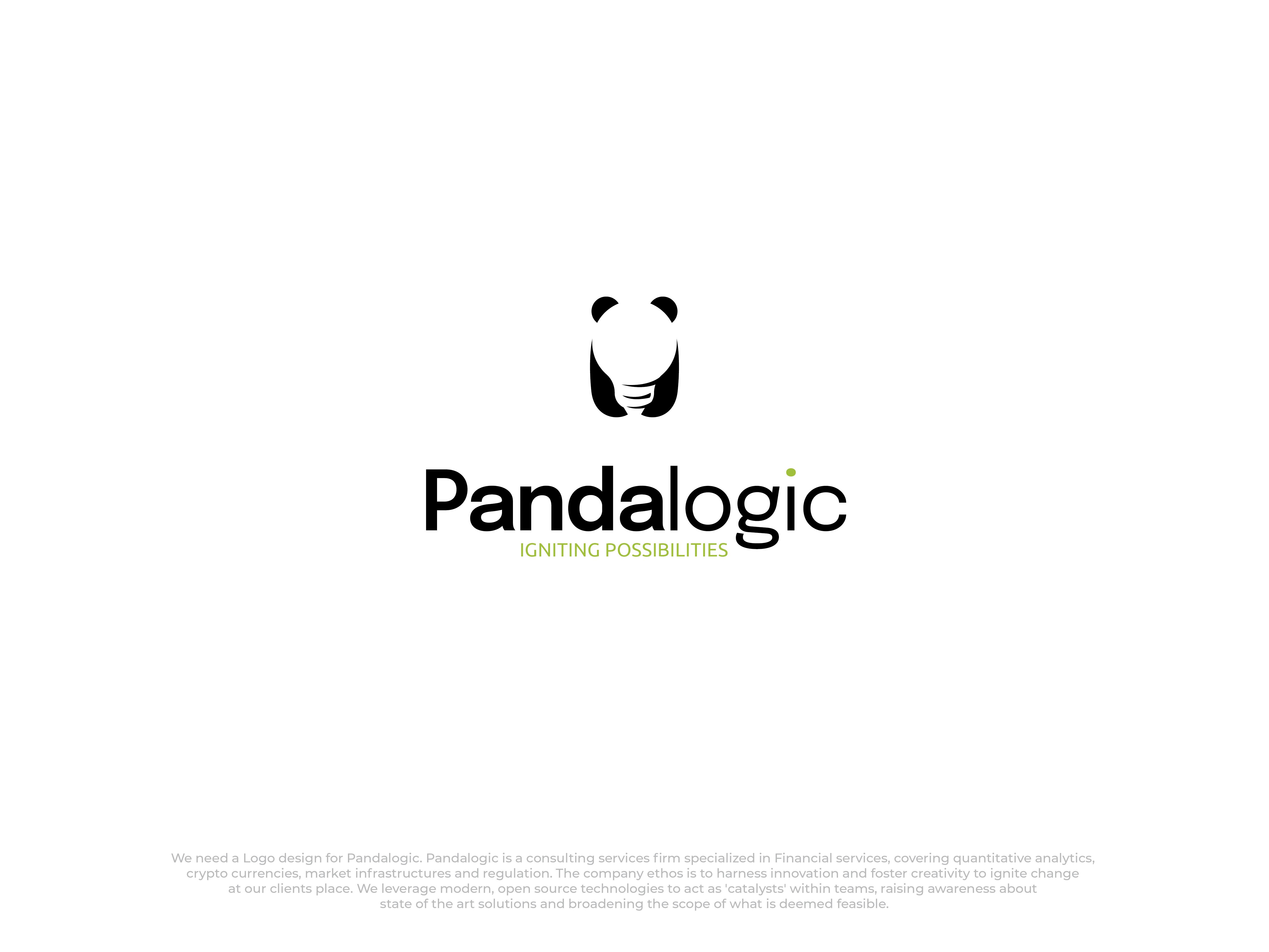 Diseño de Logo por dan-D-dan para Pandalogic | Diseño #27699066