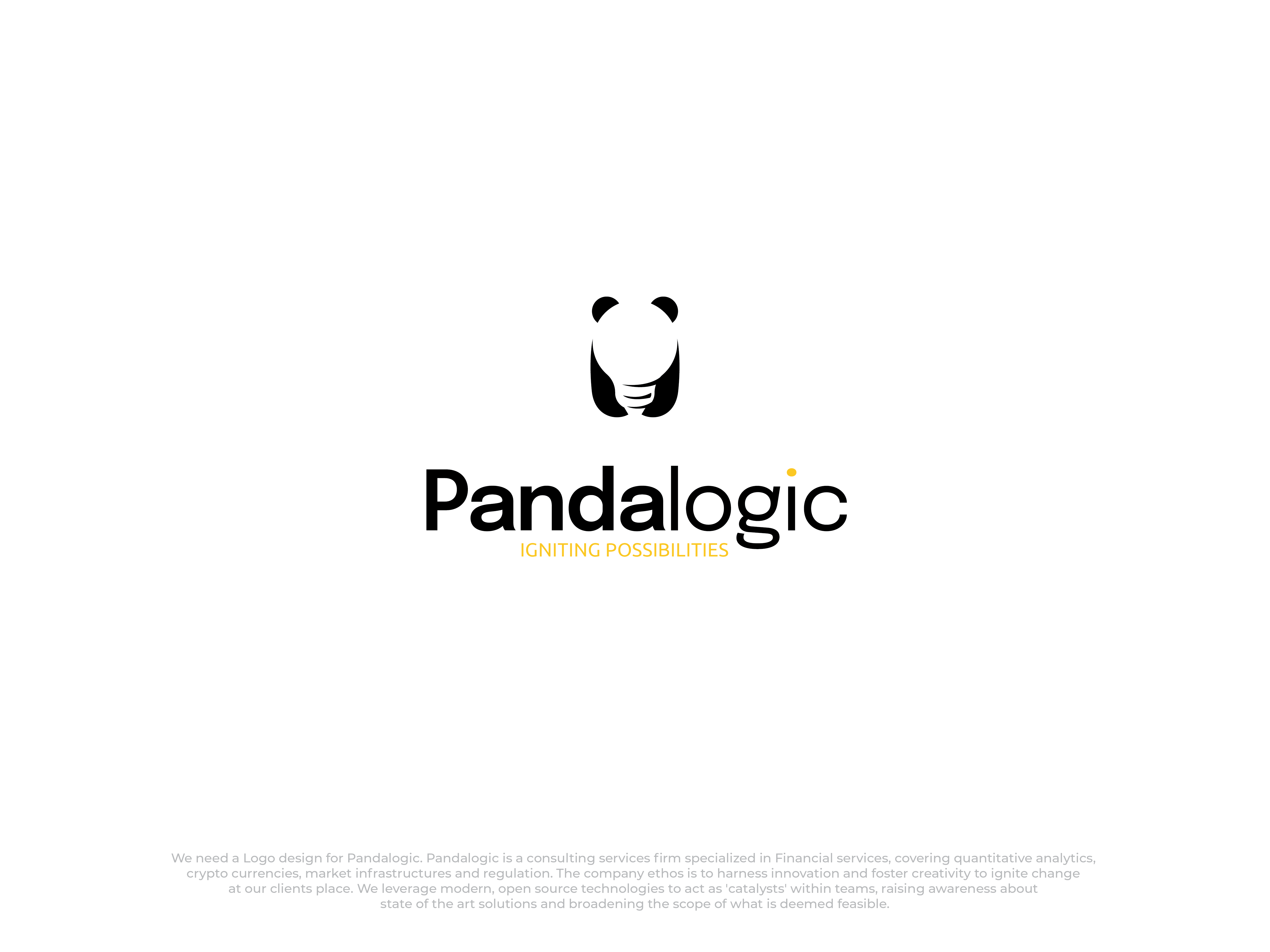Logo Design by dan-D-dan for Pandalogic | Design #27699074