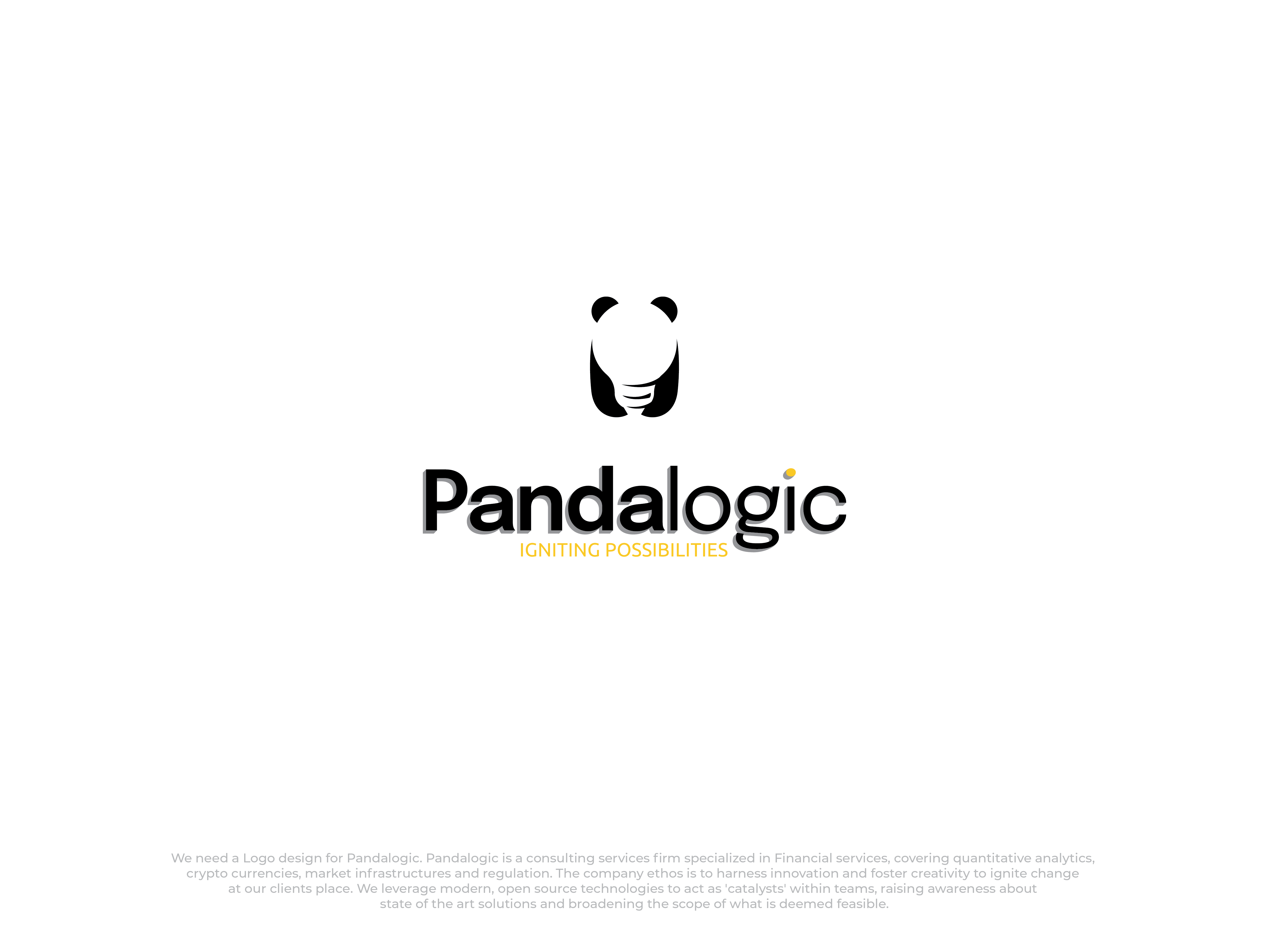 Diseño de Logo por dan-D-dan para Pandalogic | Diseño #27701397