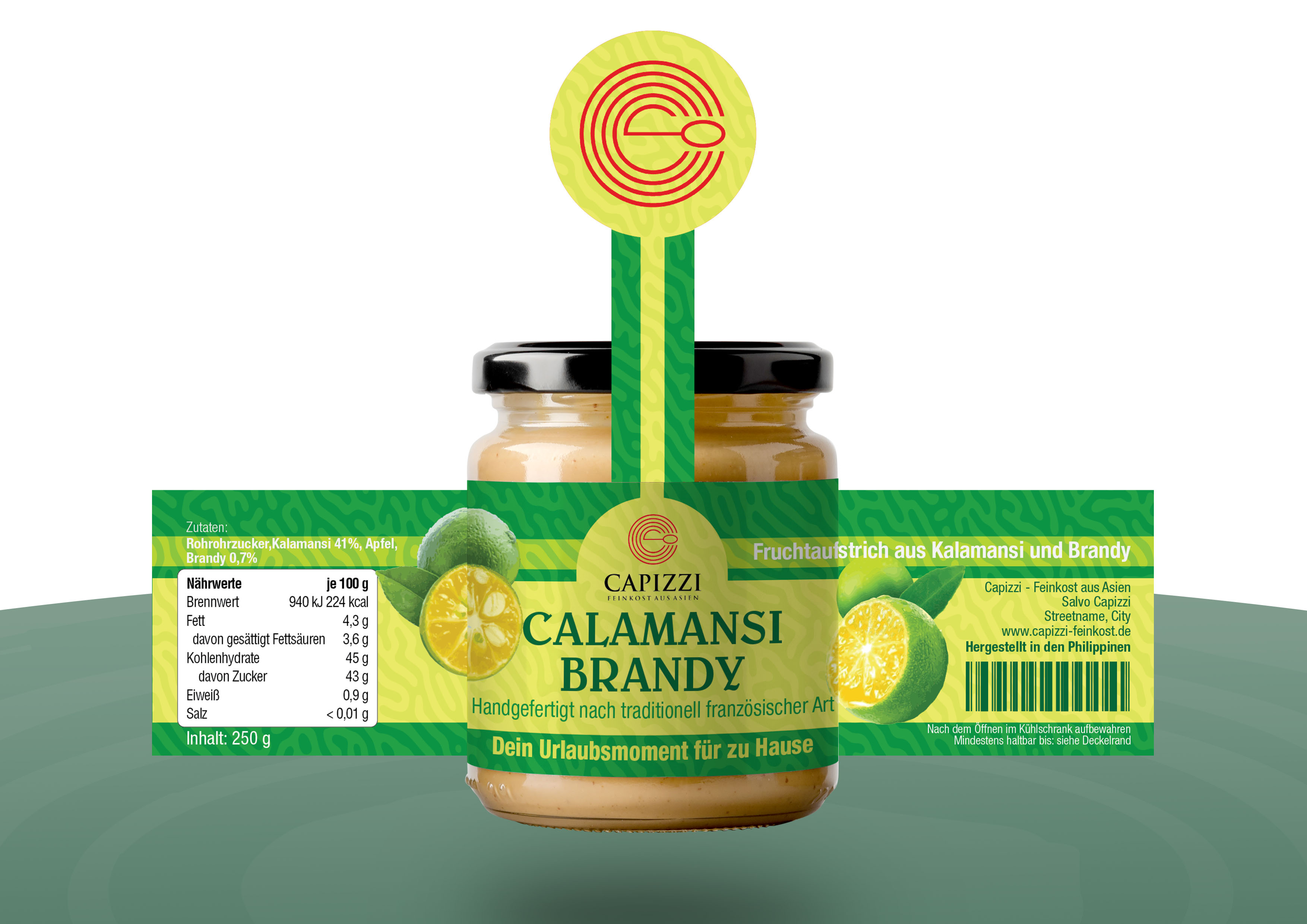 Label Design by Zhor Signatures for Capizzi - Feinkost aus Asien | Design #27683358