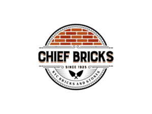 Chief Bricks (optional: since 1925, optional: NYC Bricks and Stones) | Logo Design by beard.art
