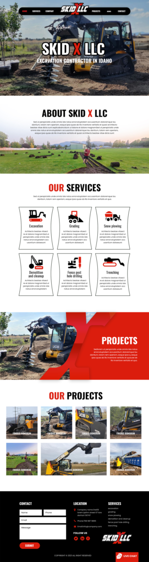 Web Design by MAHABA for this project | Design #27681438