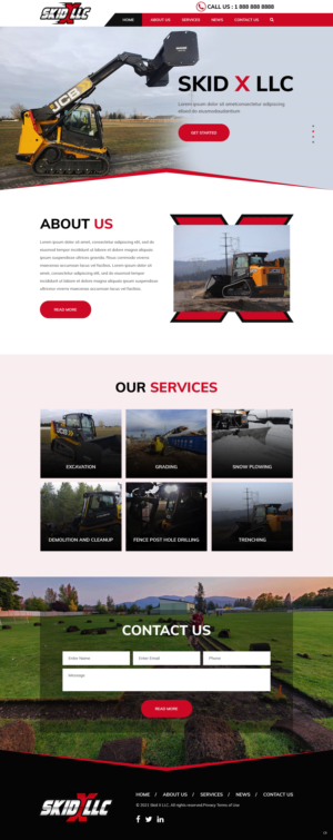 Web Design by pb for this project | Design #27681532