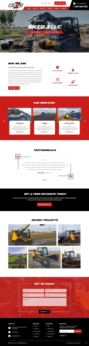 Web Design by pb for this project | Design: #27681539