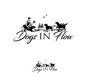 Logo Design by #hashtag_DEsigN for Dogs in flow | Design: #27670885