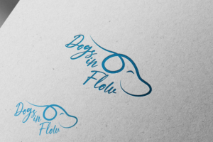 Logo Design by SeeYouOnline for Dogs in flow | Design #27671239