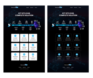 Web Design by MAHABA for Secure TV | Design: #27702102