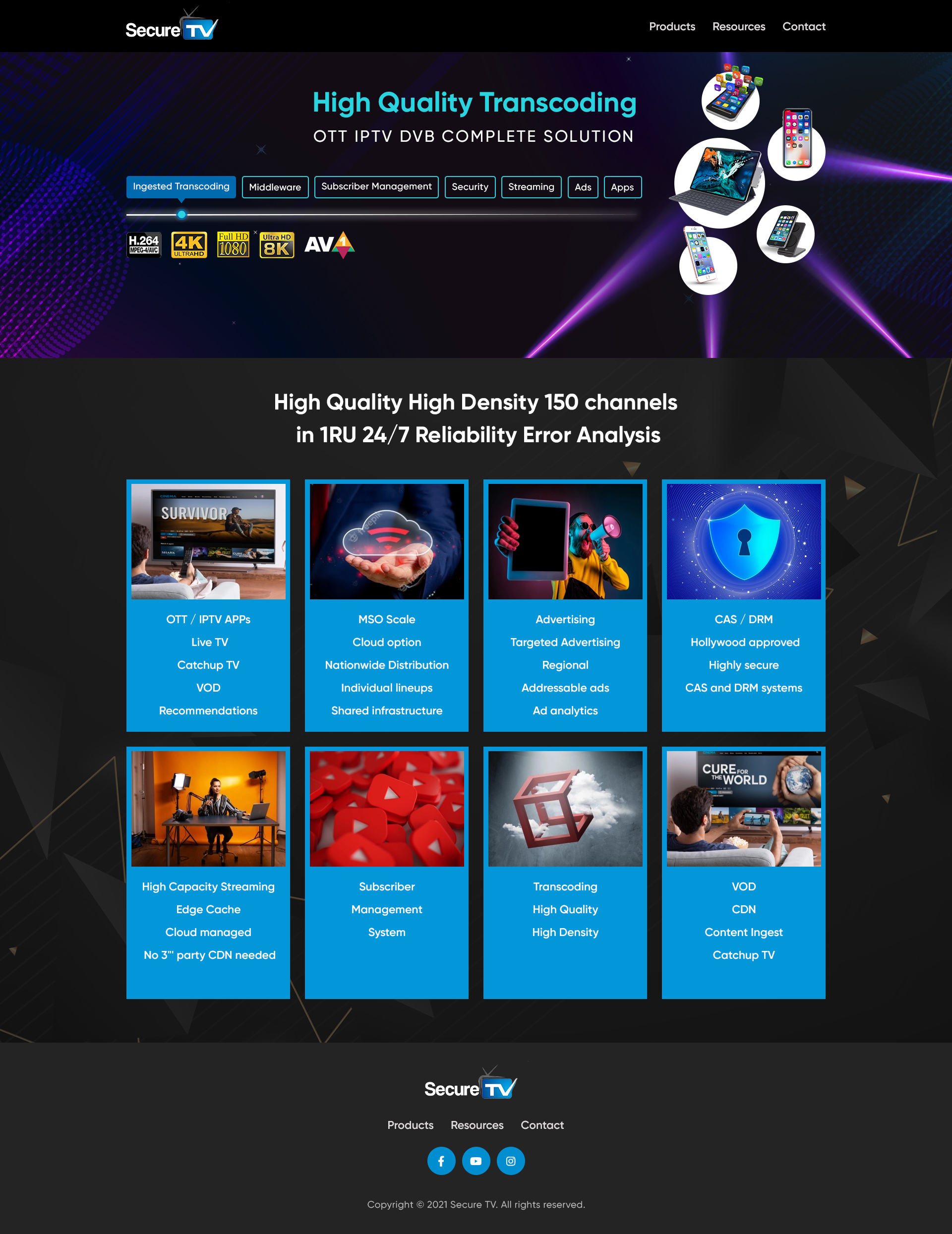 Web Design par sai.designer87 pour Secure TV | Design #27680271