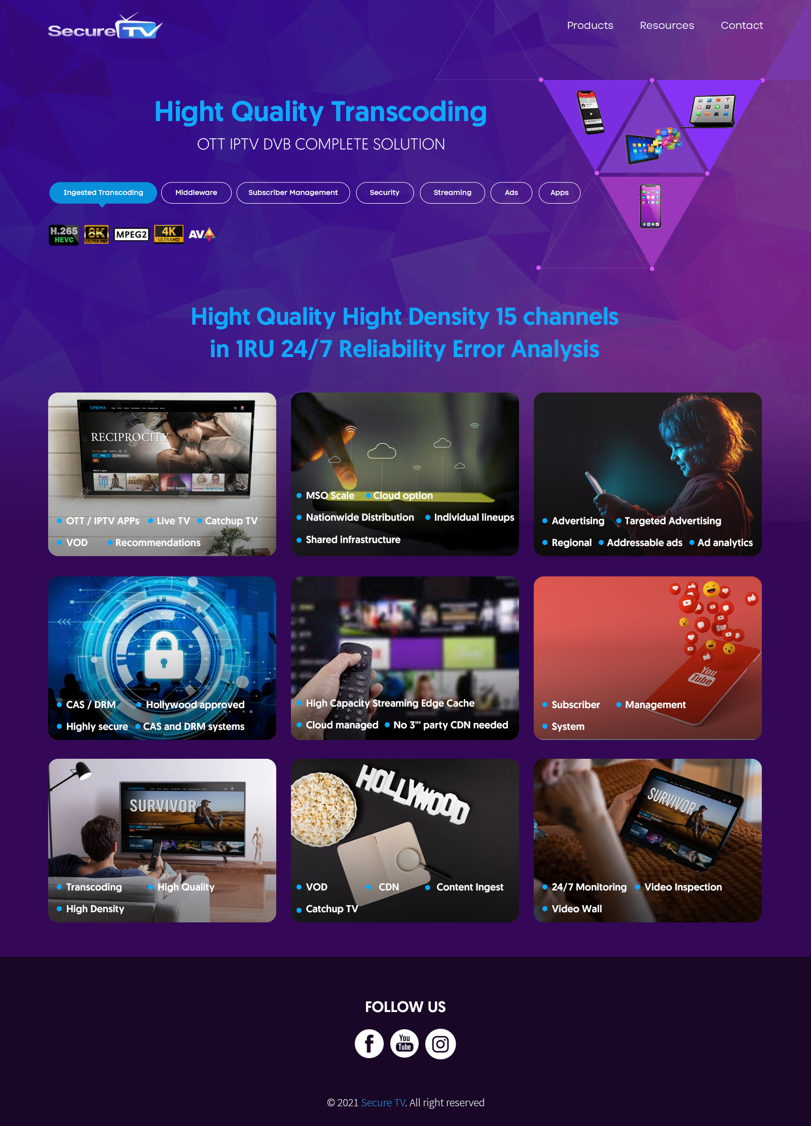 Web Design par sai.designer87 pour Secure TV | Design #27691443