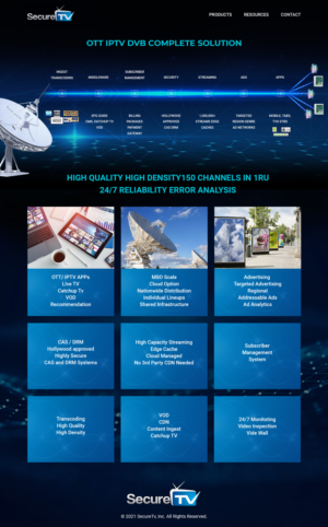 Web Design by Titan Eagle for Secure TV | Design: #27676895