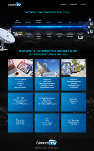 Web Design by Titan Eagle for Secure TV | Design: #27676900