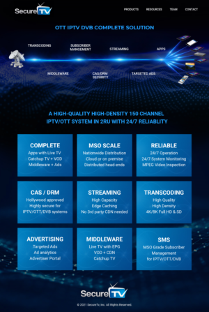Web Design by Titan Eagle for Secure TV | Design: #27922390