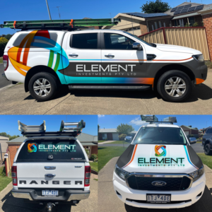 Diseño de Rotulación de Vehículo por aabirk09 para Element Investments | Diseño: #27682541