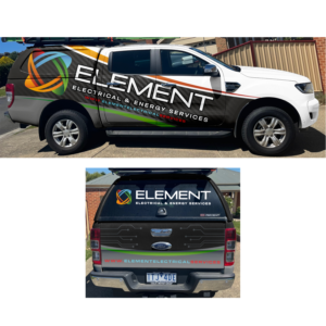 Diseño de Rotulación de Vehículo por MAKE ME THE WINNER para Element Investments | Diseño: #27691075