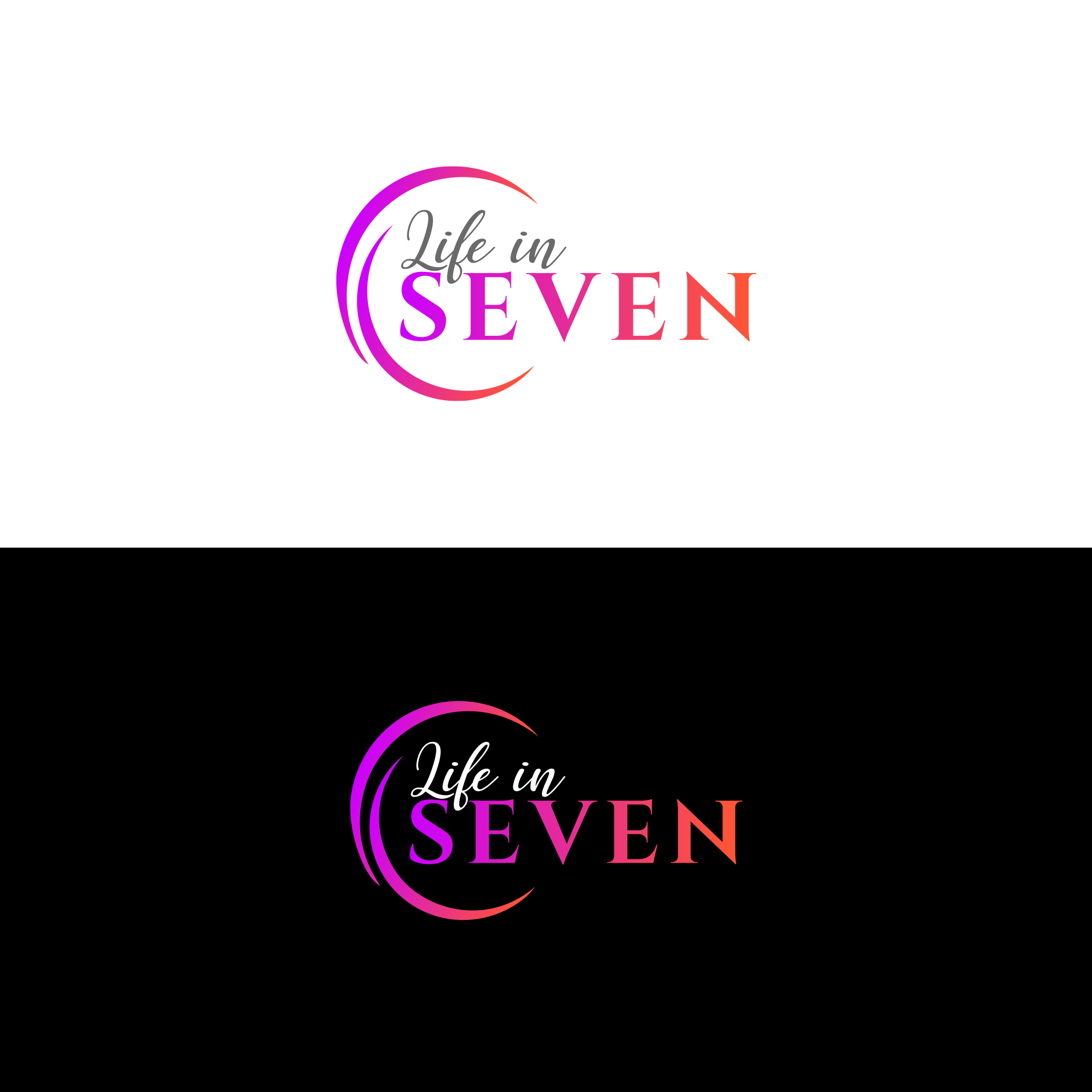 Logo Design by DSCMedia™ for Life In Seven  | Design #27672316