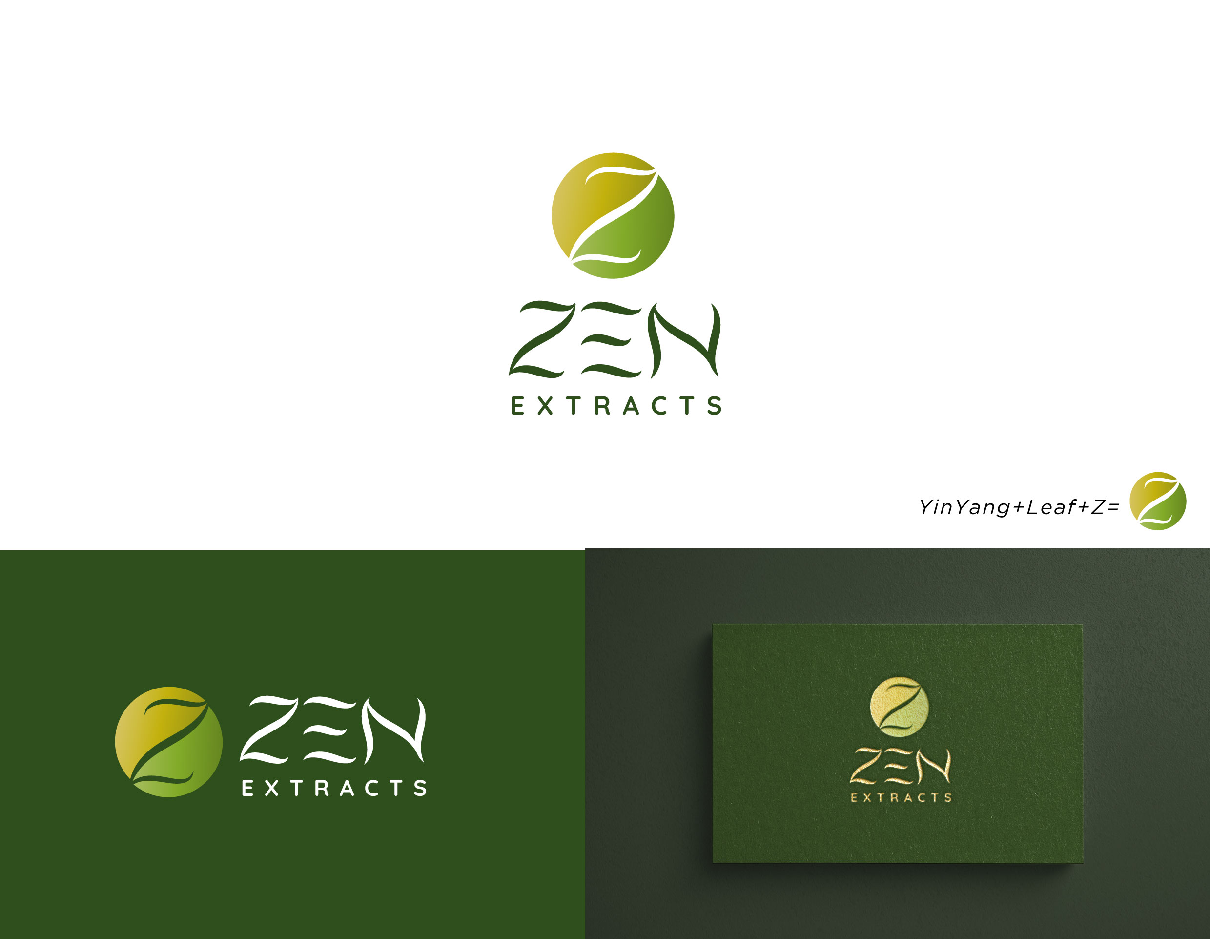 Logo Design by Birdcage for Zen Extracts | Design #27687361