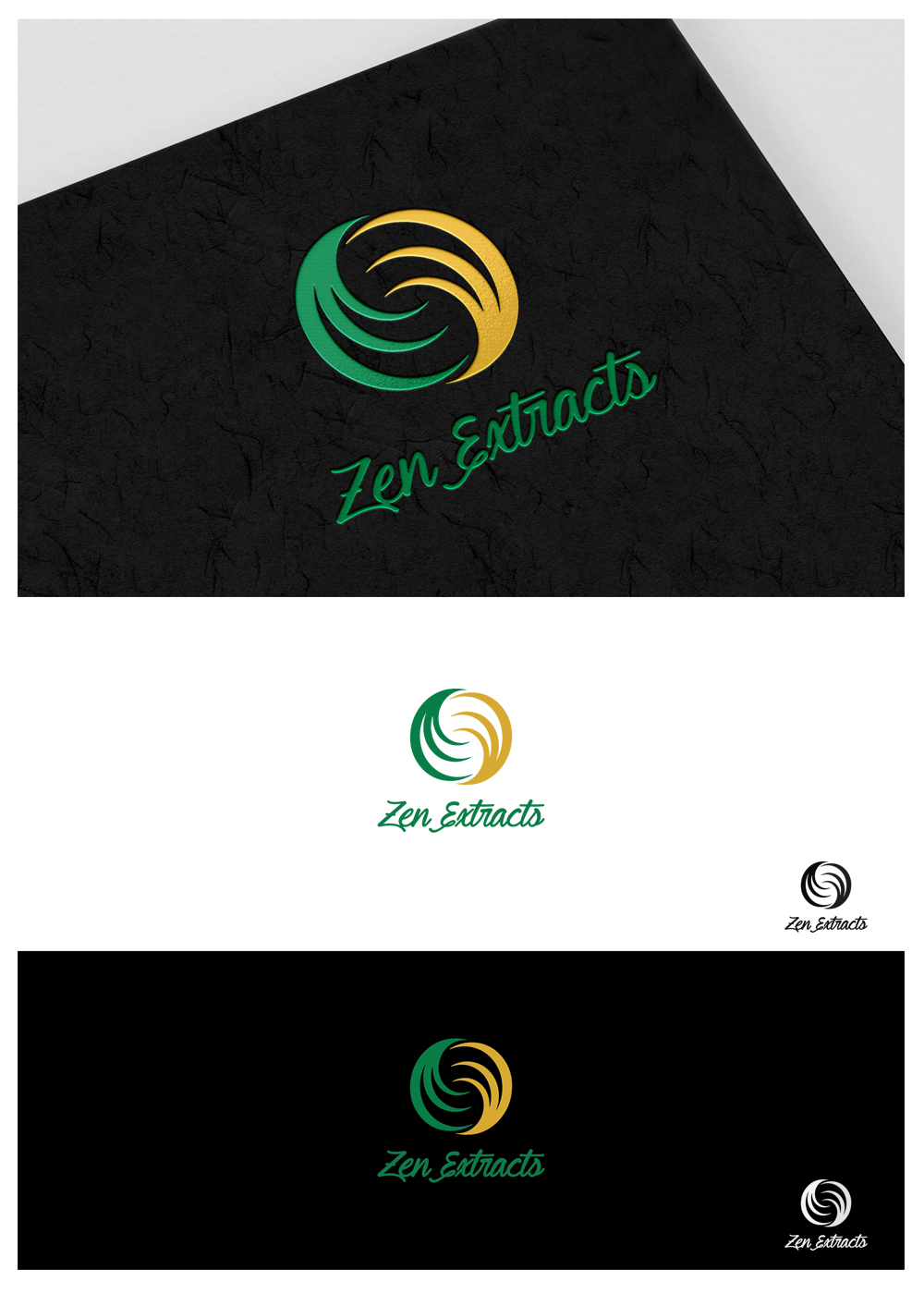 Logo Design by goranvisnjic82 for Zen Extracts | Design #27681973