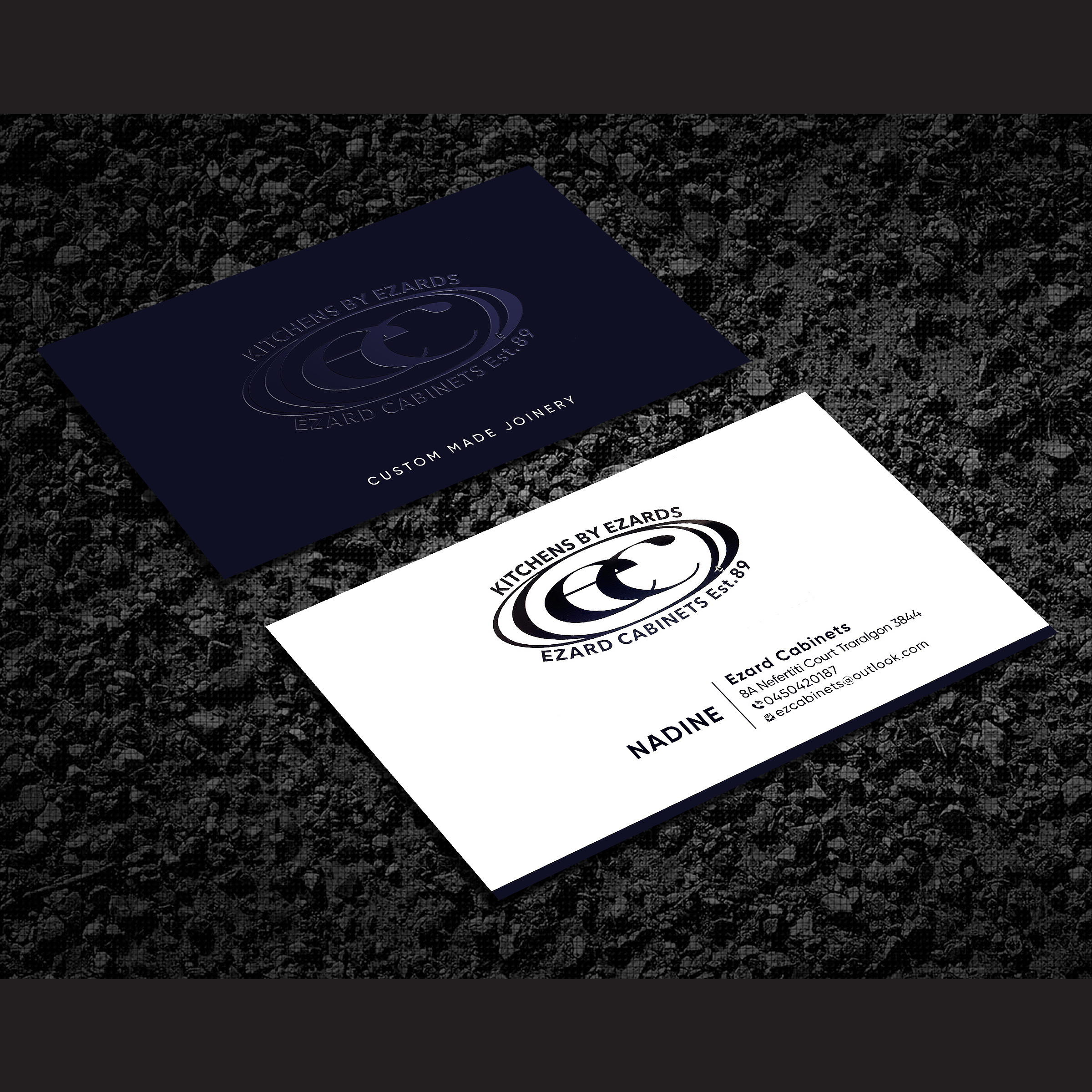 Business Card Design by Designers Hub for Ezard Cabinets | Design #27675921