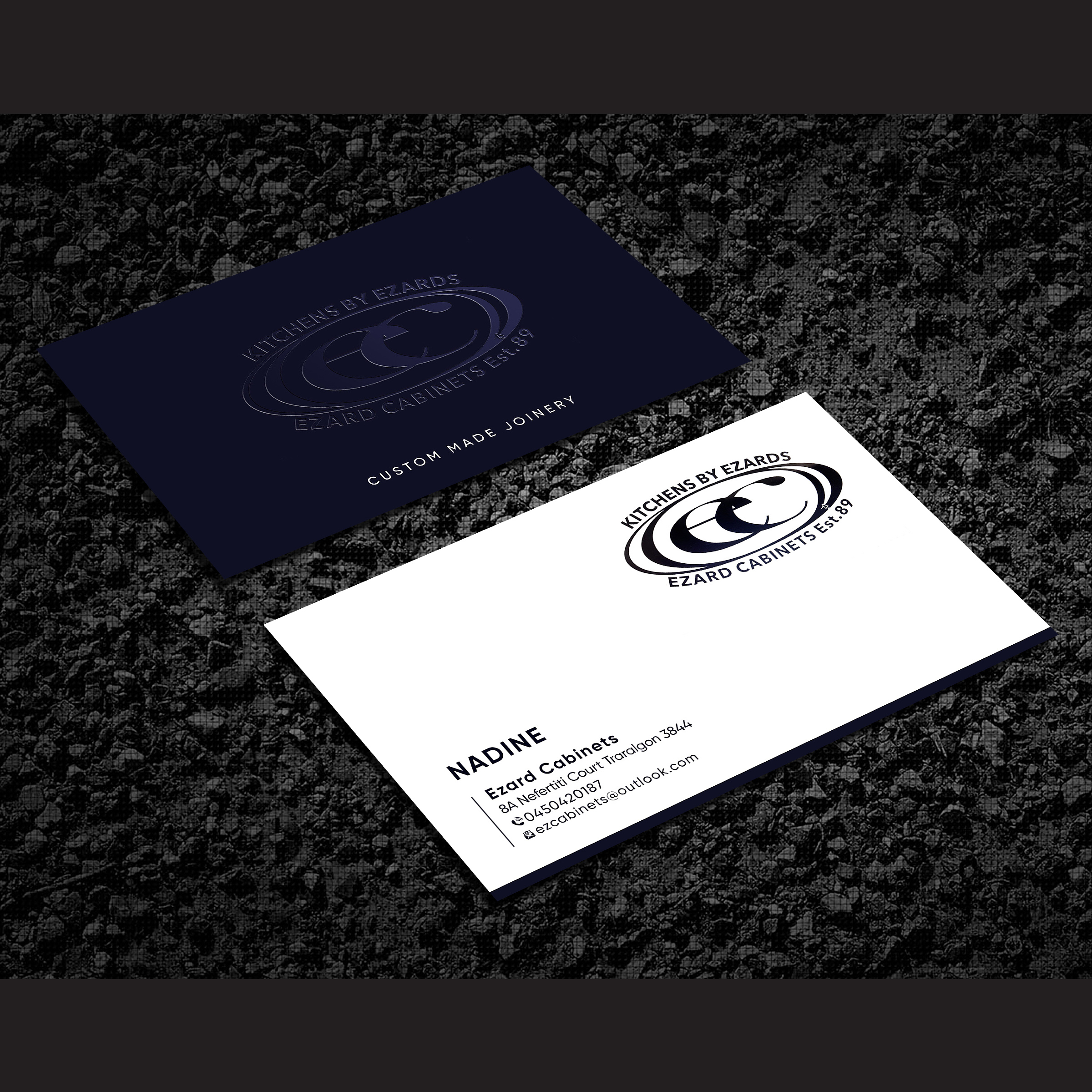 Design de Carte de Visite par Designers Hub pour Ezard Cabinets | Design #27675947