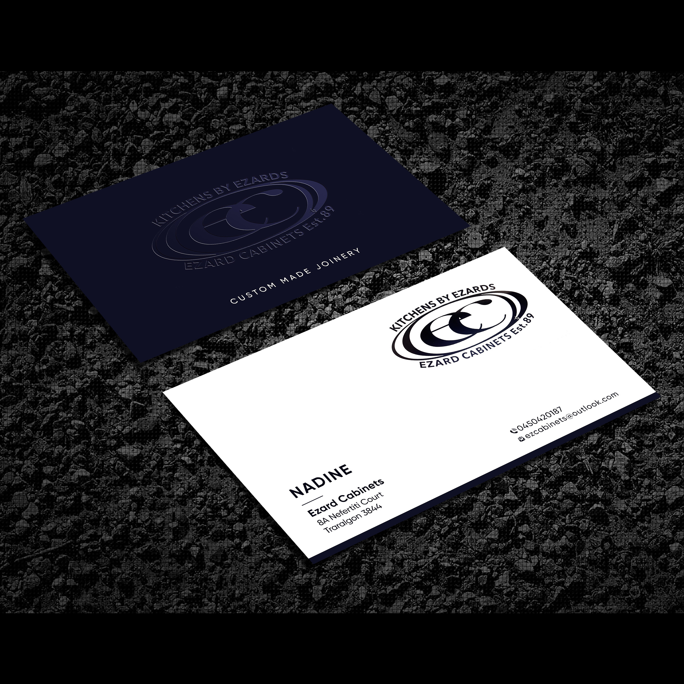 Business Card Design by Designers Hub for Ezard Cabinets | Design #27675989