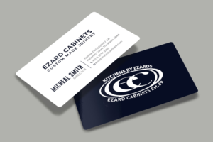Business Card Design by RENEXIT for Ezard Cabinets | Design: #27672583