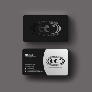 Business Card Design by INDIAN_Ashok for Ezard Cabinets | Design: #27678631